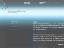 Tablet Screenshot of gulfcoleasingandfunding.com